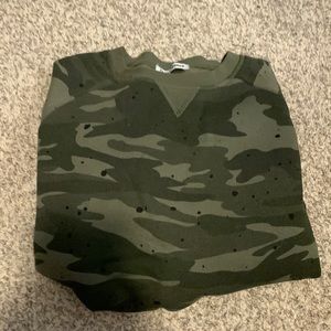 brand new with tags camo crew neck